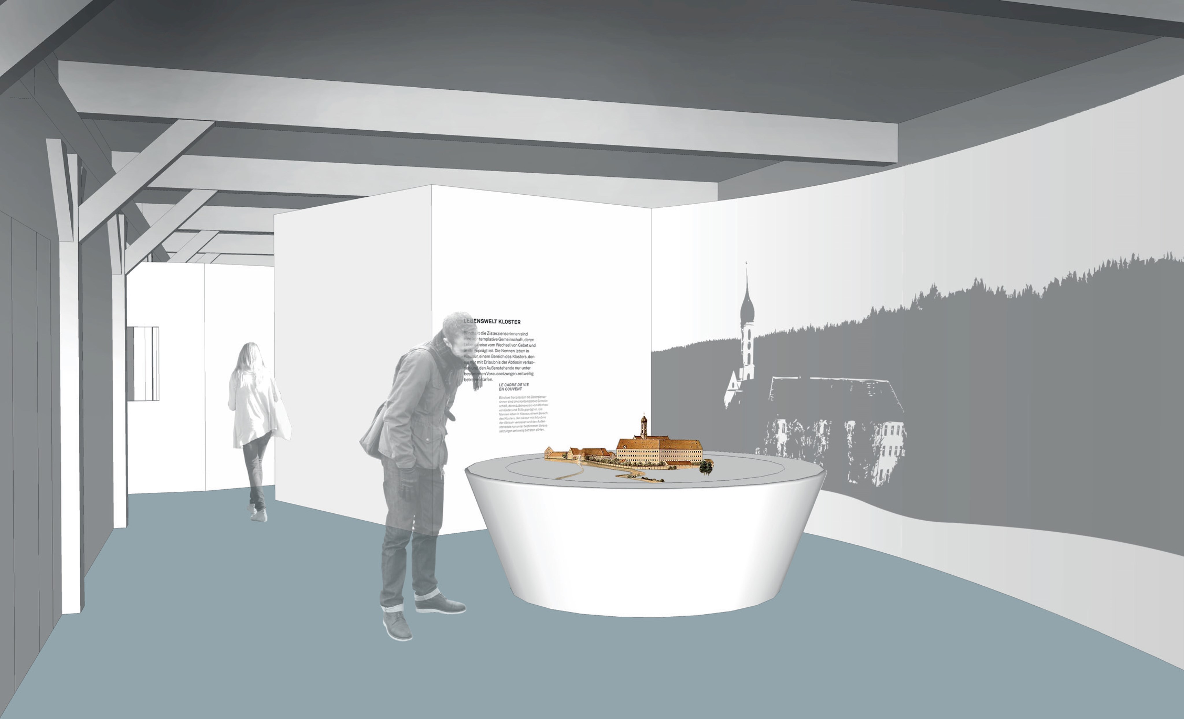 Führung durch die neue Dauerausstellung im Museum Oberschönenfeld