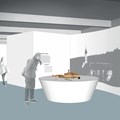 Präsentationsmodell zur neuen Dauerausstellung im Museum Oberschönenfeld
