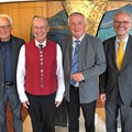 Vier Präsidenten auf einen Streich.