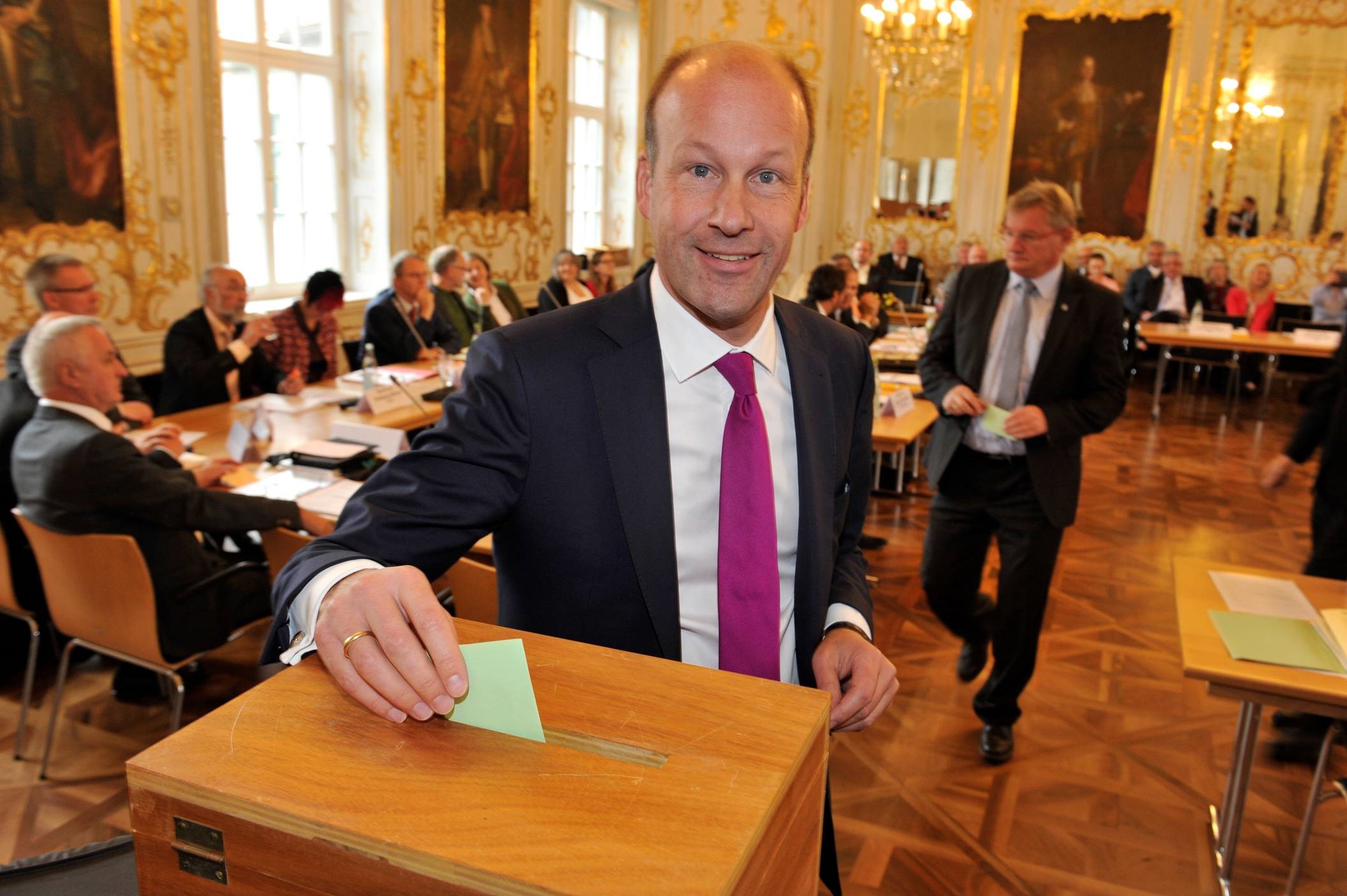 Landrat Martin Sailer (CSU) ist neuer Bezirkstagspräsident