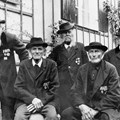 Veteranen zu sehen in der Fotoausstellung "Menschen im Ries. Bilder aus der Sammlung Gerda Schupp-Schied"