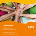 Sozialpreis "Miteinander" 2019 des Bezirk Schwaben - Titelbild Flyer