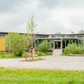 Das Schulungsgebäude des Fischereihofs in Salgen