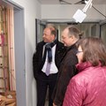 Die Kabel hängen noch an den Wänden, aber der Plan steht: Im September sollen die ersten Mitarbeiter der Sozialverwaltung in das neue Gebäude am Schmiedberg einziehen können.