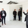 Die Wände sind fertig, nun fehlt noch die Verkabelung in der Decke.