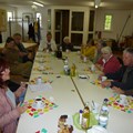 Erzählcafé - Blick in die Gesprächsrunde nach der Führung.