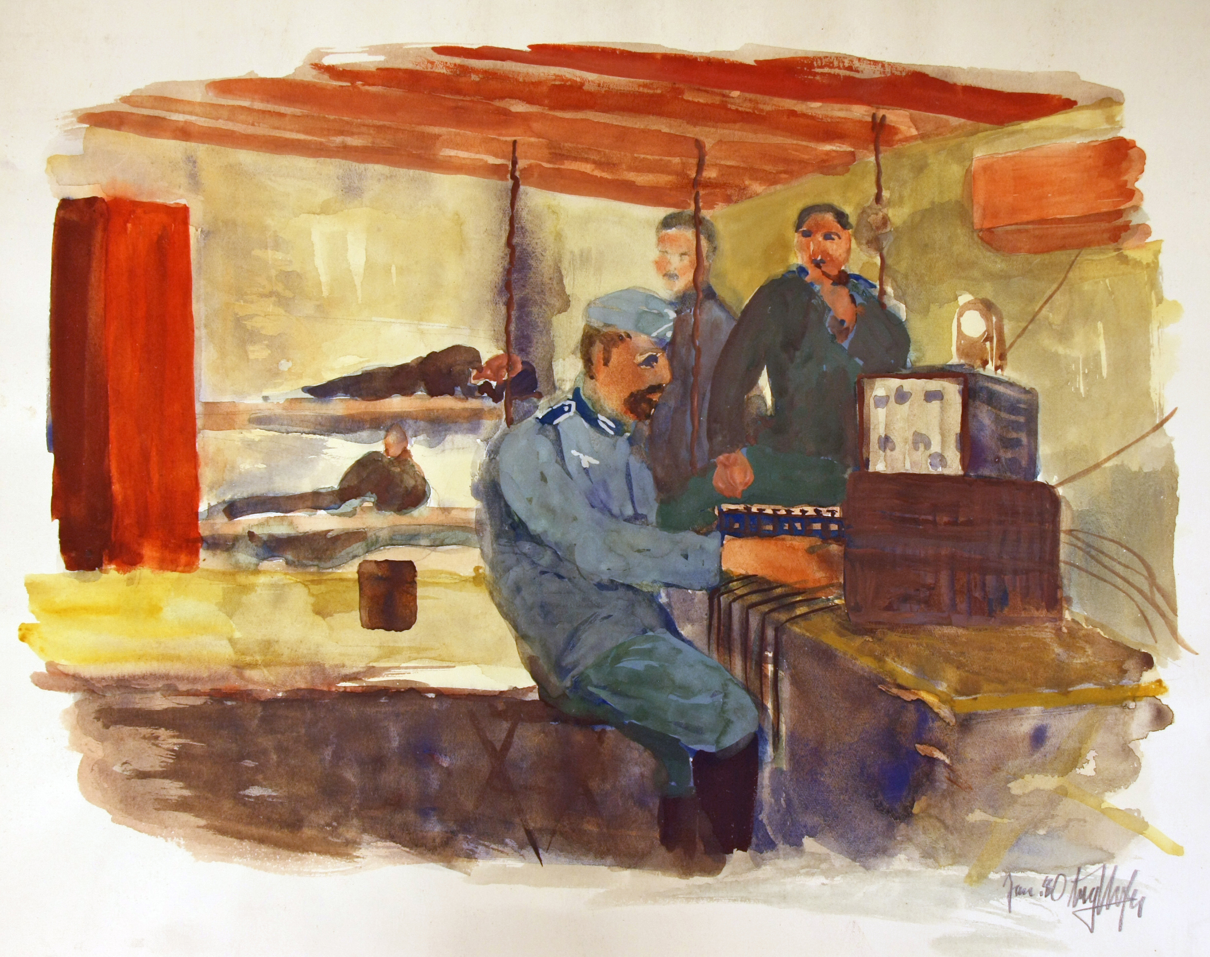 Museum Oberschönenfeld: Eröffnung der Ausstellung „Nur der Umhüllung nach Soldat“ – Schwäbische Künstler im Zweiten Weltkrieg