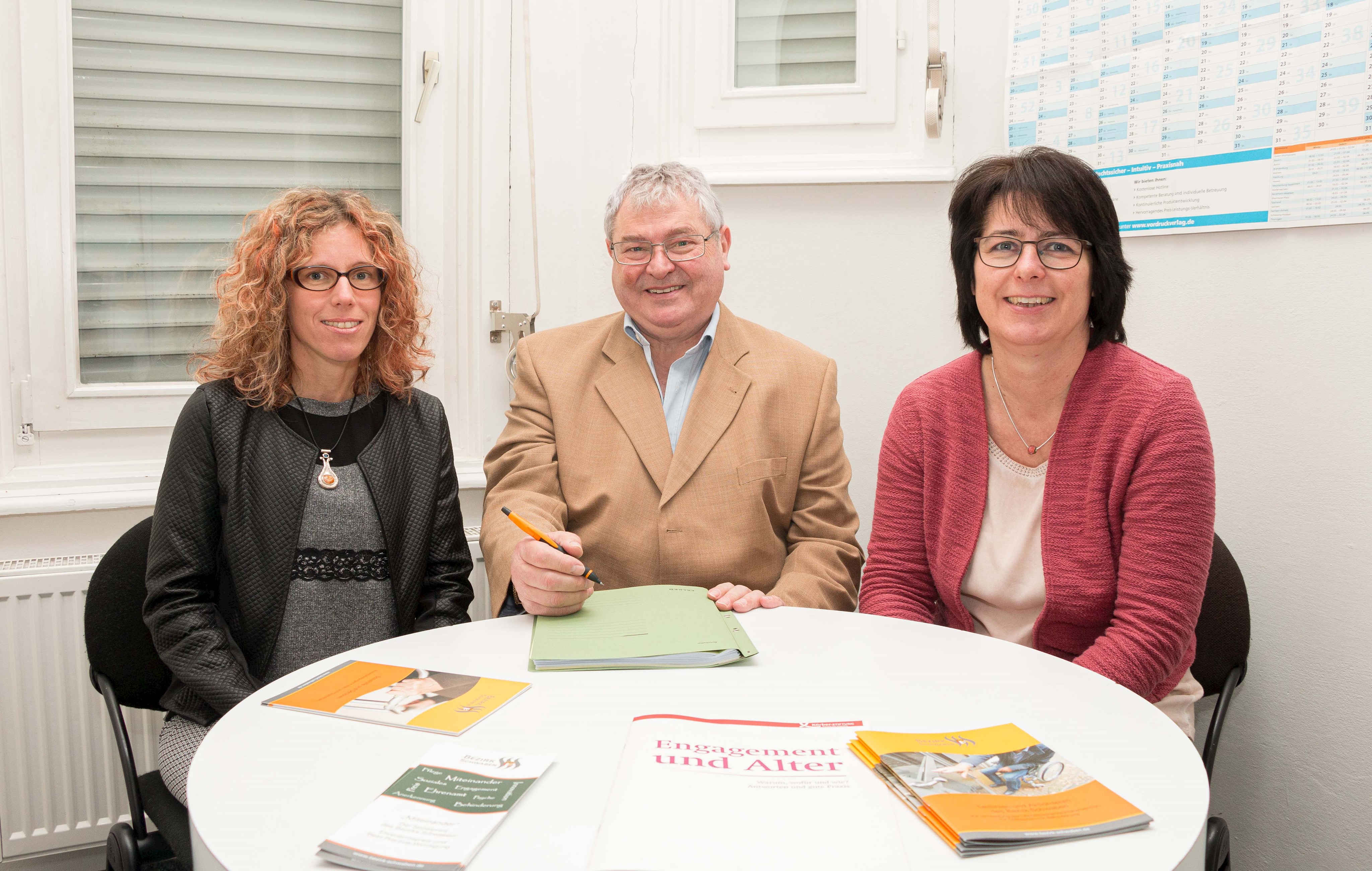 Das Team der Bürgerberatung im Bild von links: Anke Birke, Ottmar Heumann und Eva Baumgartl.