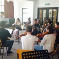 Orchesterprobe "Vier Regionen"