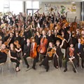 Das sjso mit Dirigentin Carolin Nordmeyer