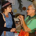 Monika Hoede und Ursula Sauer auf dem Trachtenmarkt 2019
