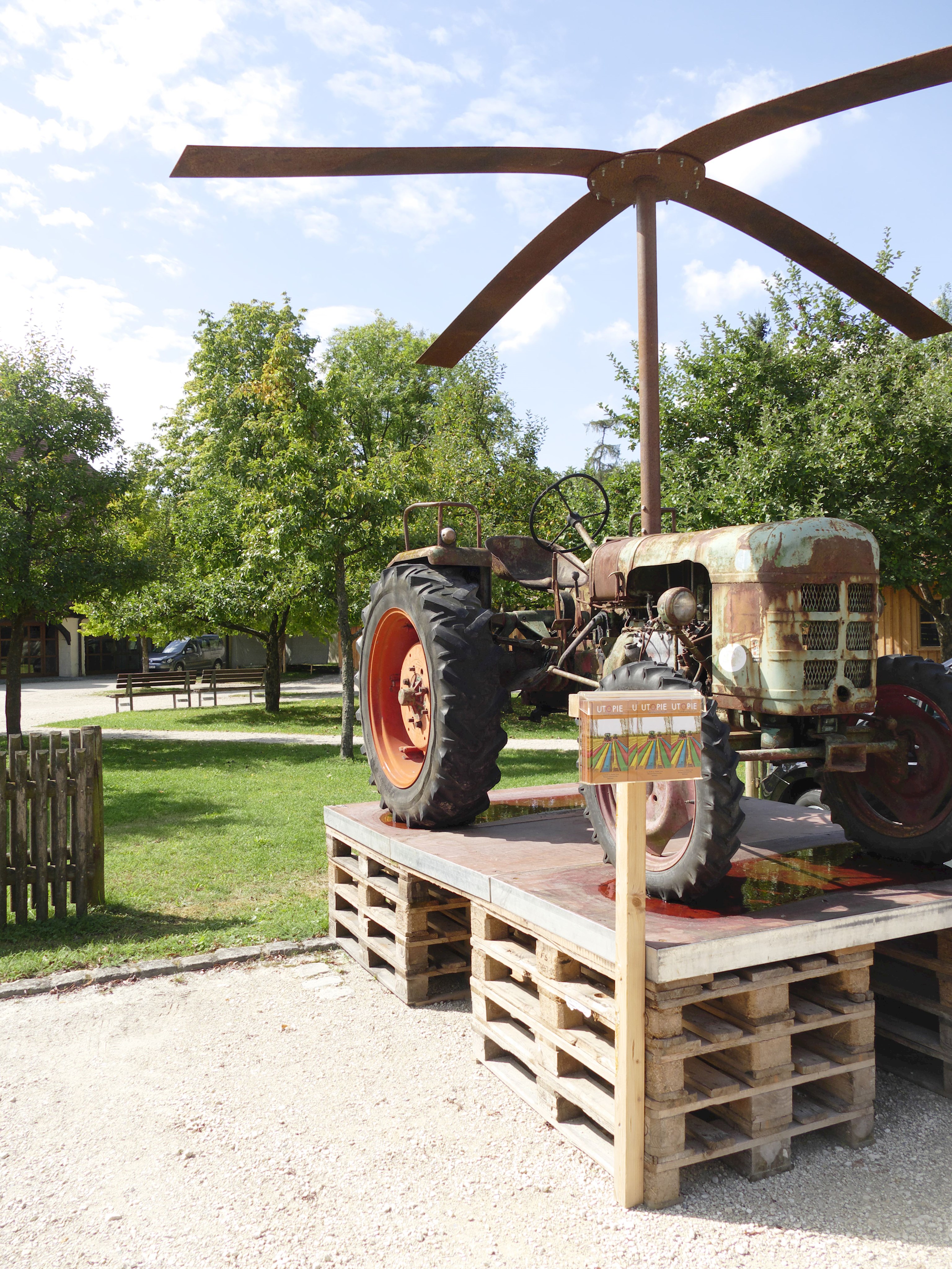 Ende der Utopien  Ausstellung im Museum KulturLand Ries in Maihingen endet.