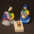 Weihnachtskrippe in der Sonderausstellung „Szenen einer Geburt. Weihnachtskrippen aus vielen Ländern“