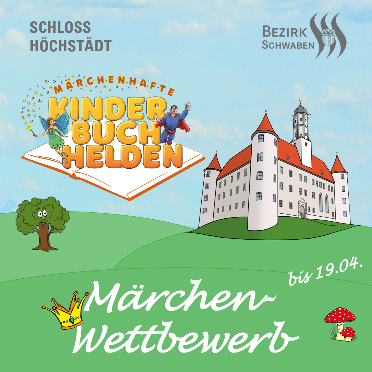 Märchenwettbewerb statt Ausstellungsbesuch: Ferienangebot des Bezirks Schwaben