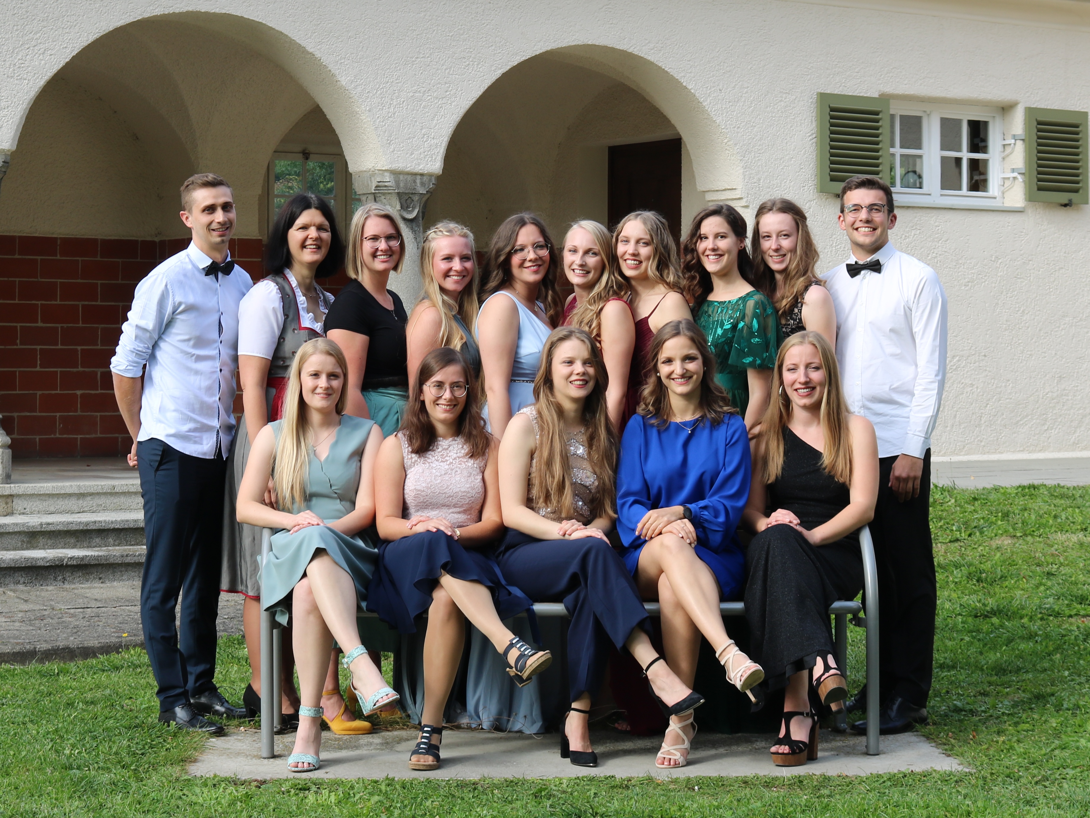Examen an der Berufsfachschule für Physiotherapie der Bezirkskliniken Schwaben in Günzburg