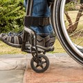 Beine Rollstuhlfahrer