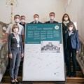 Werkleitung und Abteilungsleitungen rund um das neue Leitbild