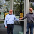 Neuer Leiter DLZ Bernhard Weishaupt (rechts)