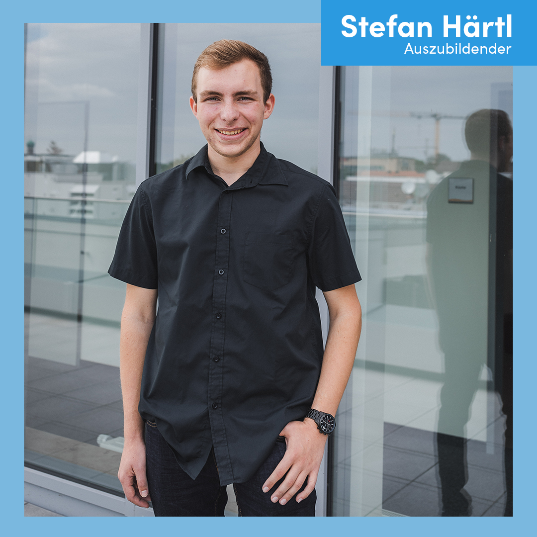 Auzubildender Stefan Härtl (Ausbildung zum Verwaltungsfachwirt im Abiturientenmodell)