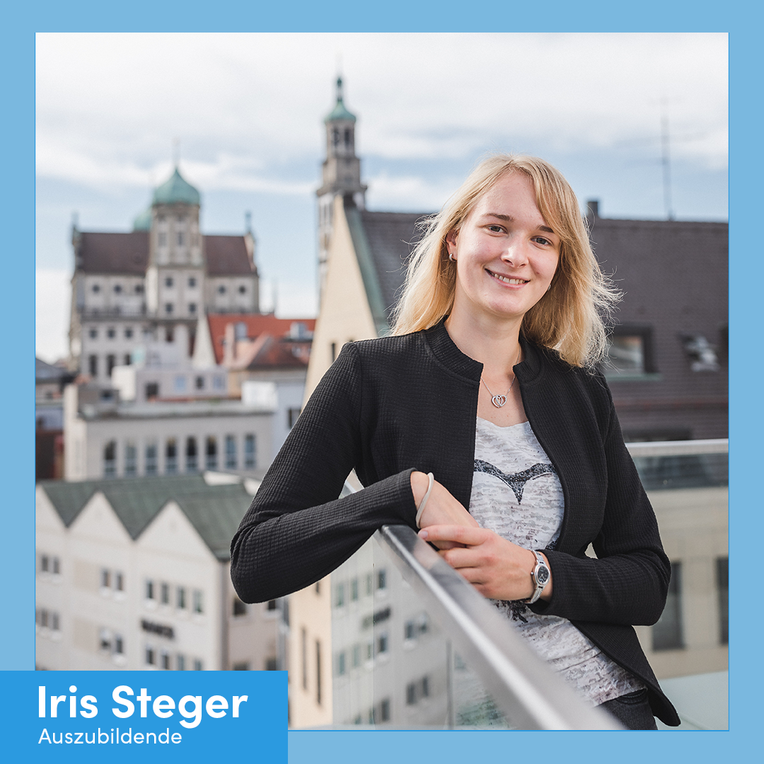 Auzubildende Iris Steger (Ausbildung zur Verwaltungsfachwirtin im Abiturientenmodell)