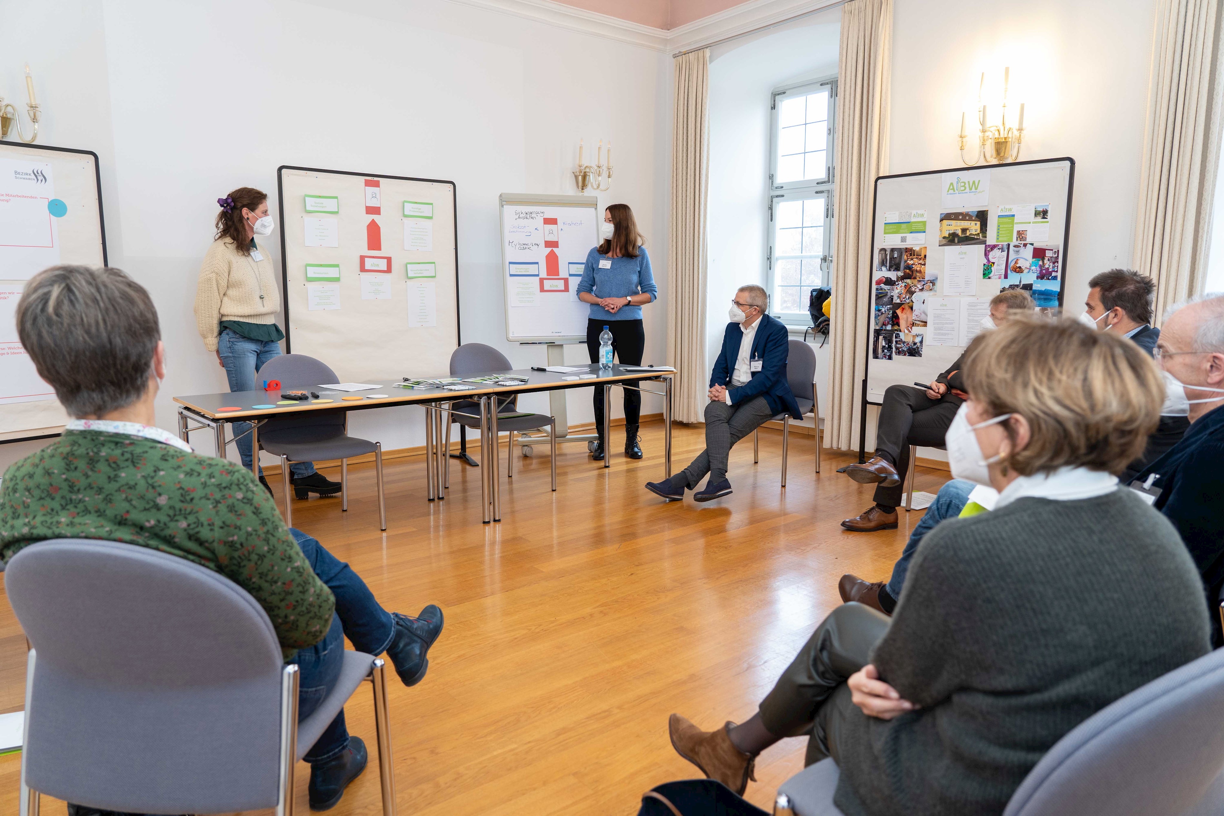 Foto: Diskussion in einem Workshop