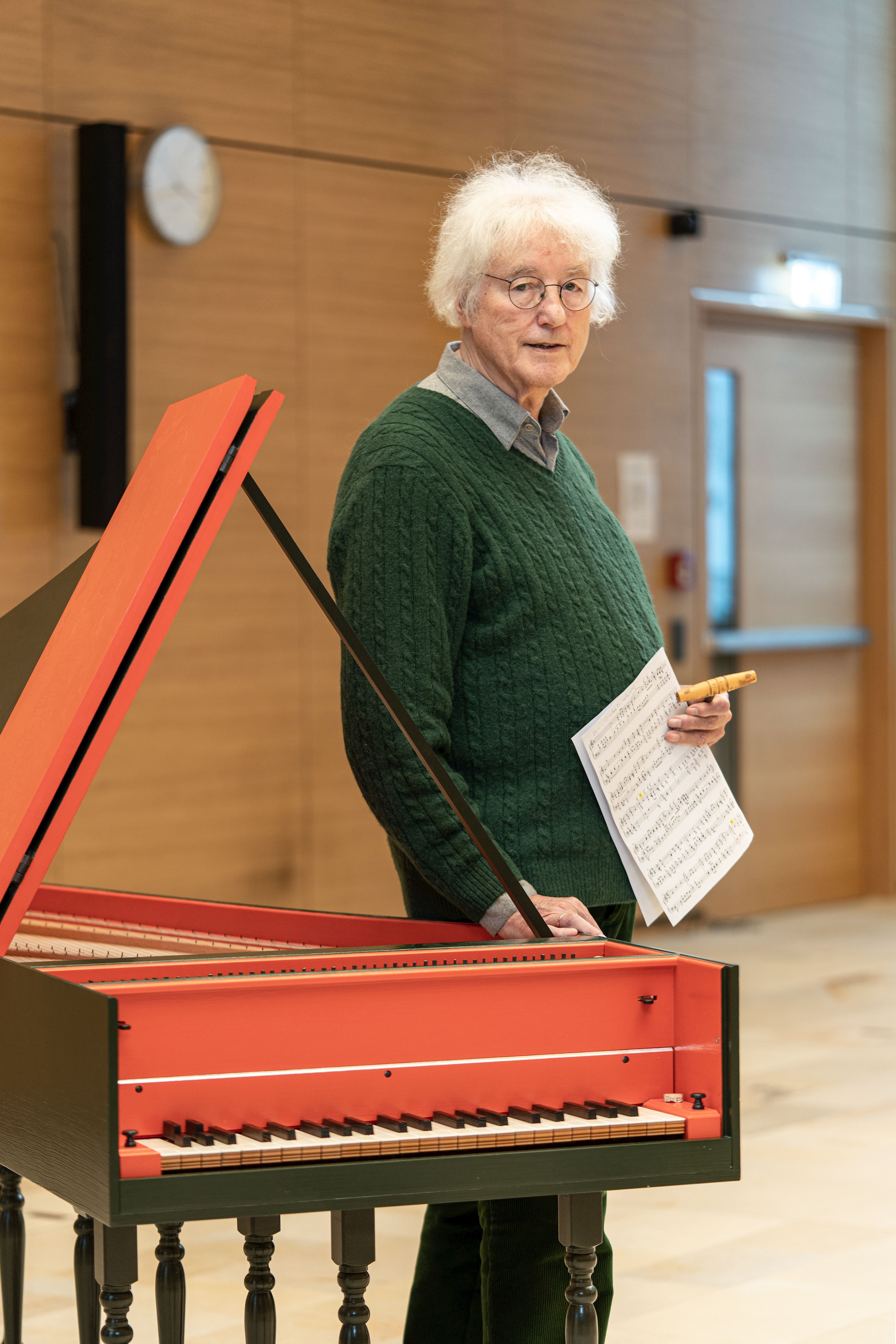 Alte Musik in neuen Räumen.  CD-Aufnahmen im Gartensaal von Kloster Irsee 