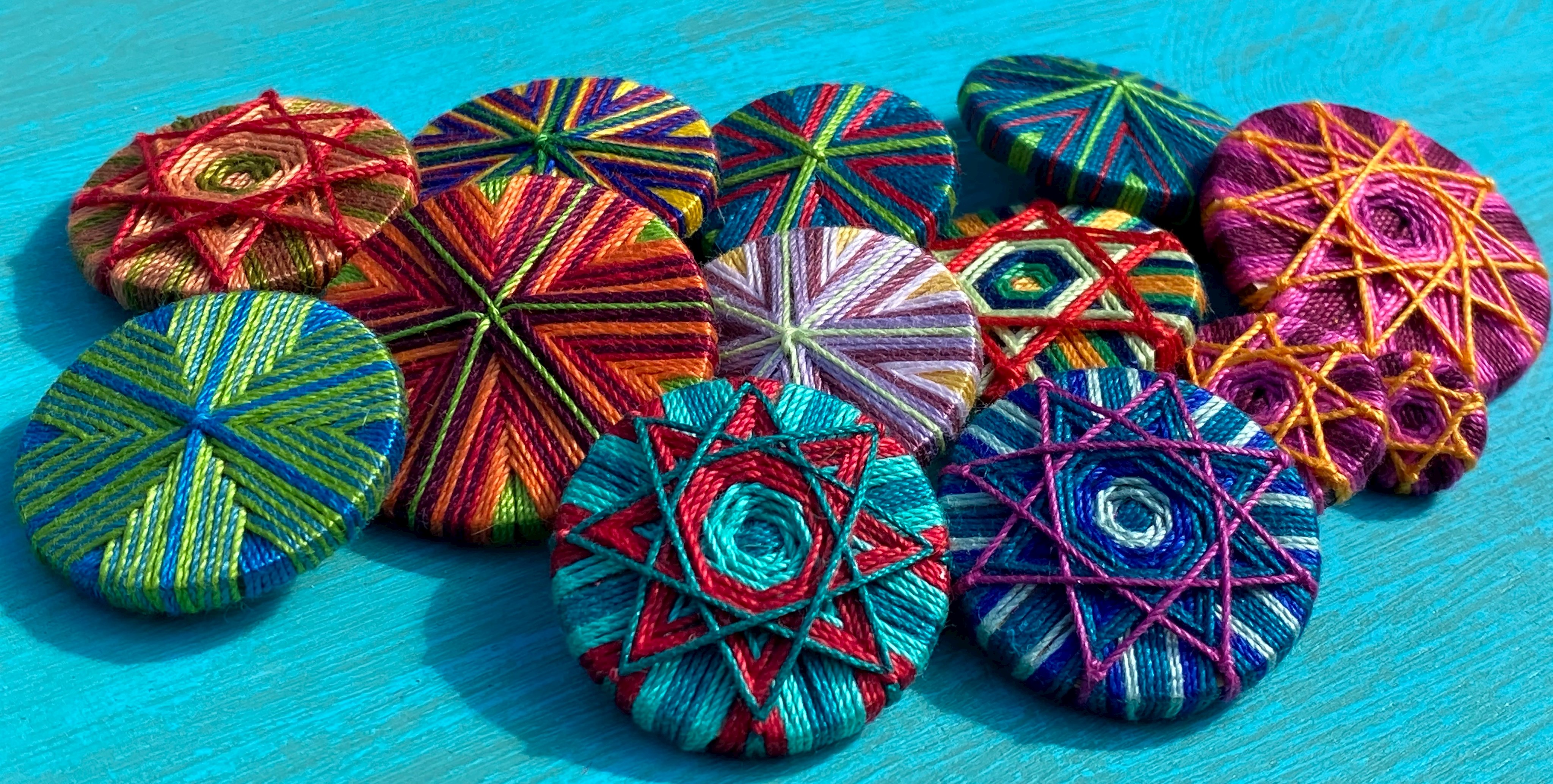 Beispiel für Knöpfe in der Sonderausstellung Knopfmacherhandwerk (2) - Foto: Helene Weinold