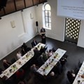 Bezirksheimatpfleger Christoph Lang auf der Heimatpflegertagung in Fellheim am 18.03.2022 - Foto: Theresa Hauck