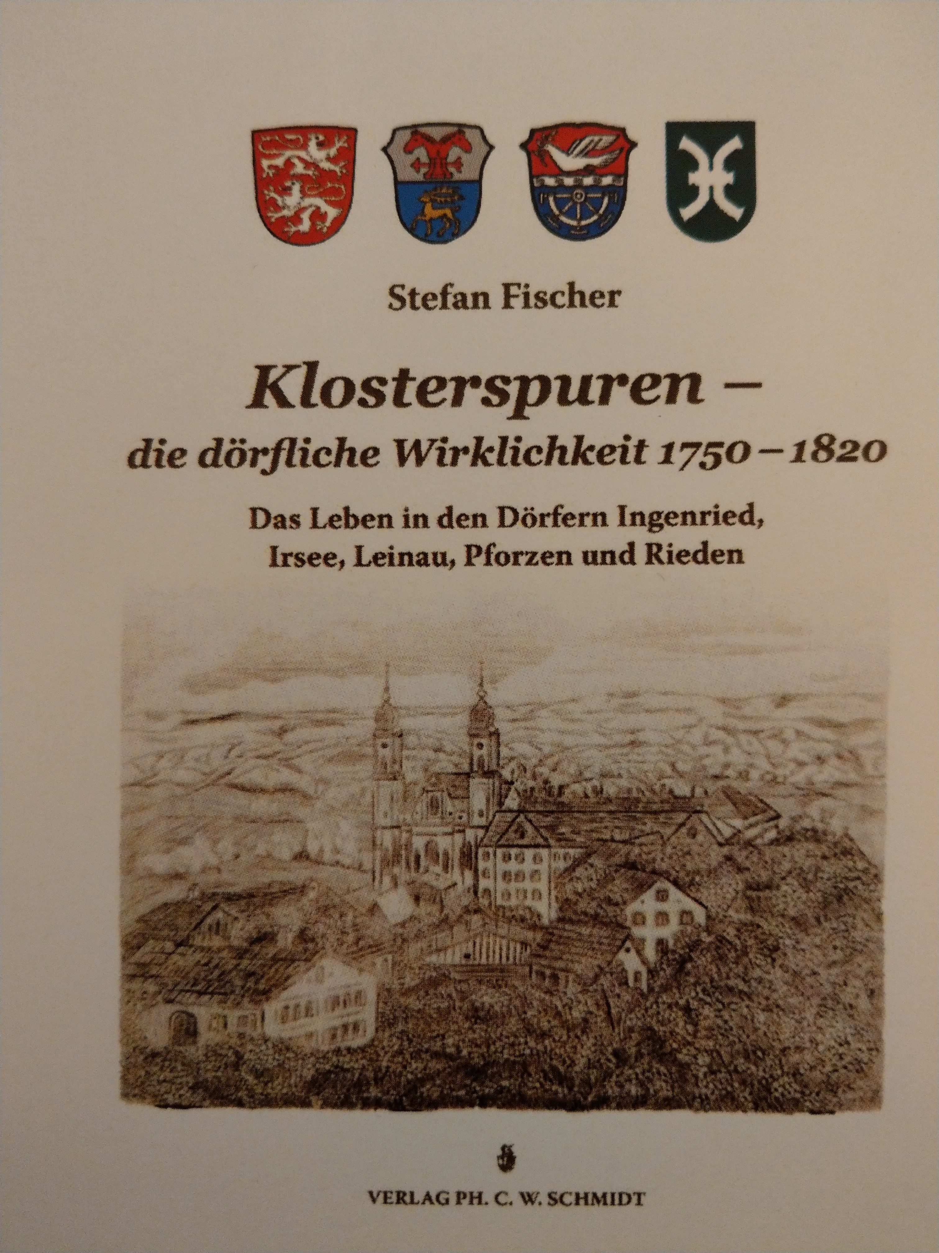 Cover des Buches Klosterspuren Irsee