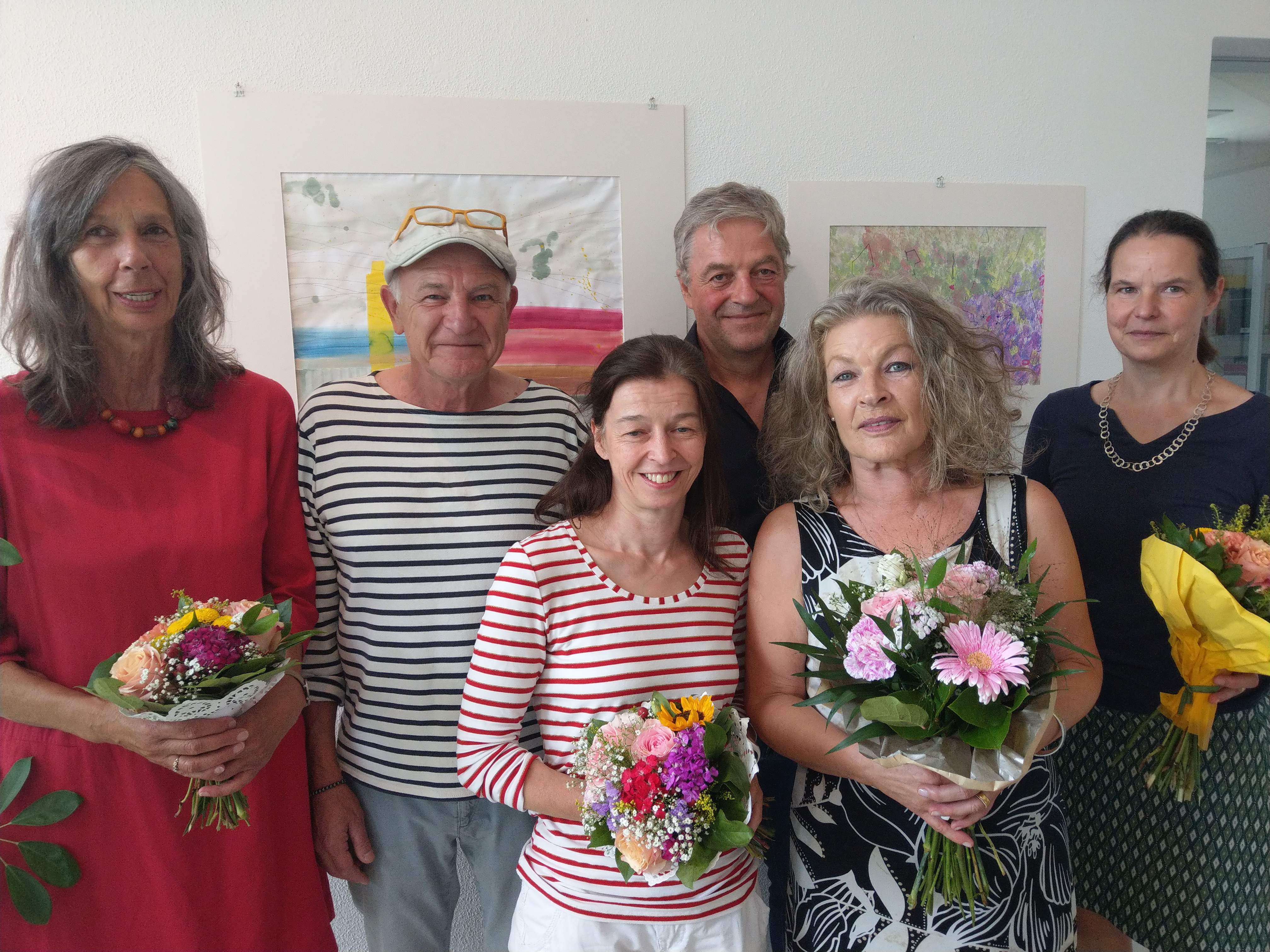 Schule der Phantasie 60plus stellt im Bürgerhaus Irsee aus