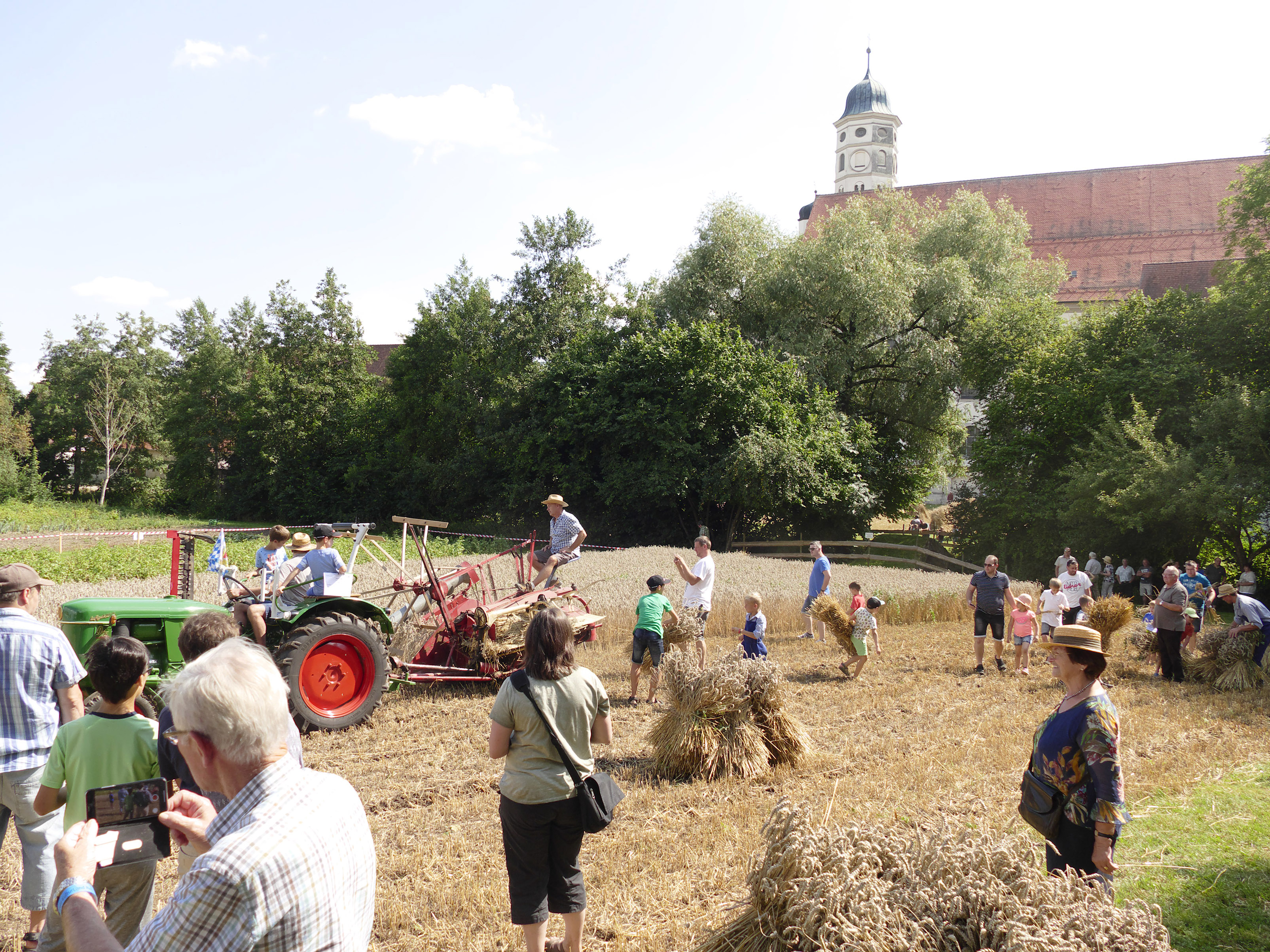 Schnitterfest im Museum KulturLand Ries in Maihingen 