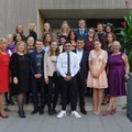 Gruppenbild der Klasse H 19 der Berufsfachschule für Pflege der Bezirkskliniken Schwaben in Günzburg