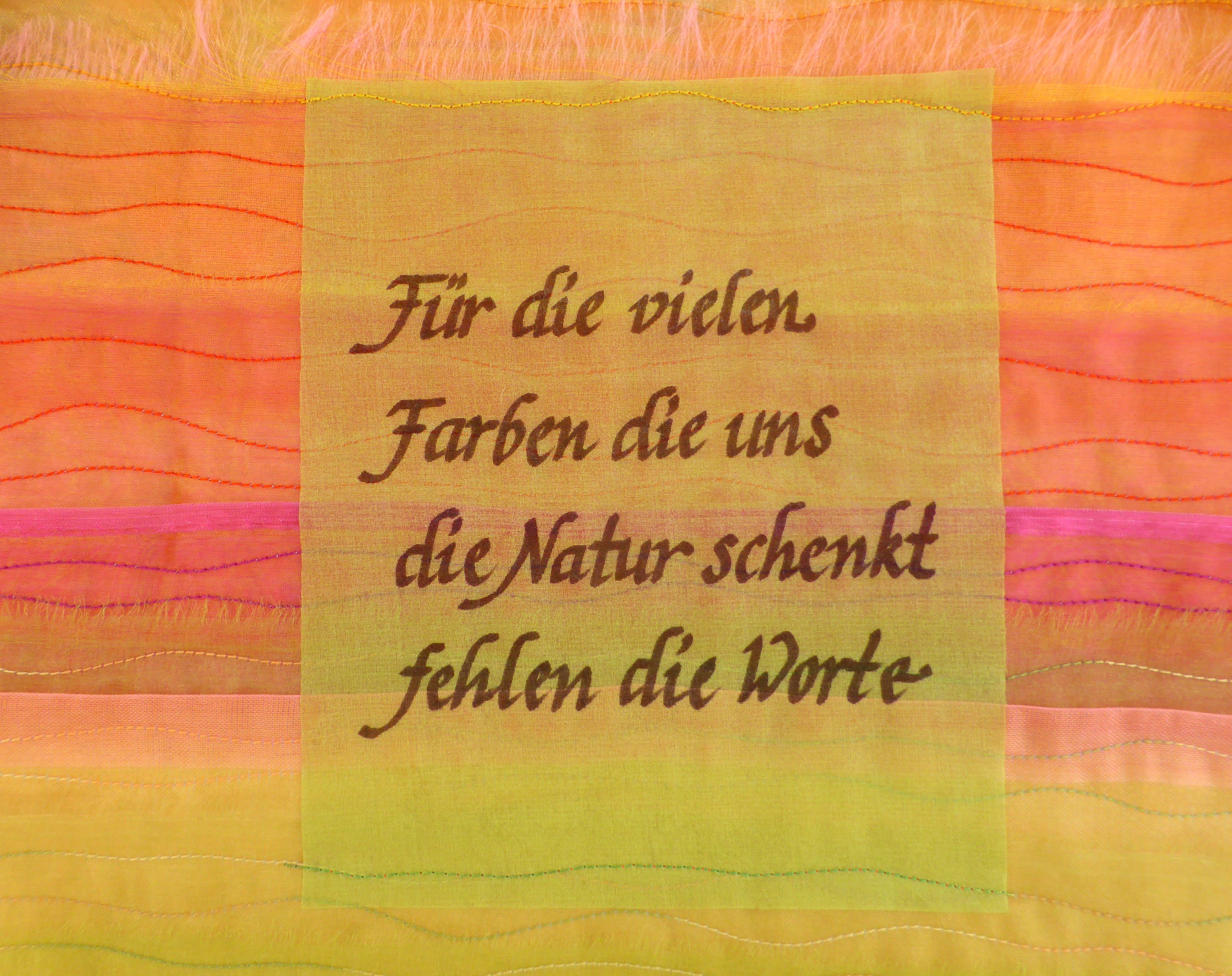 Textile Farben - Foto: Christa Dallinger