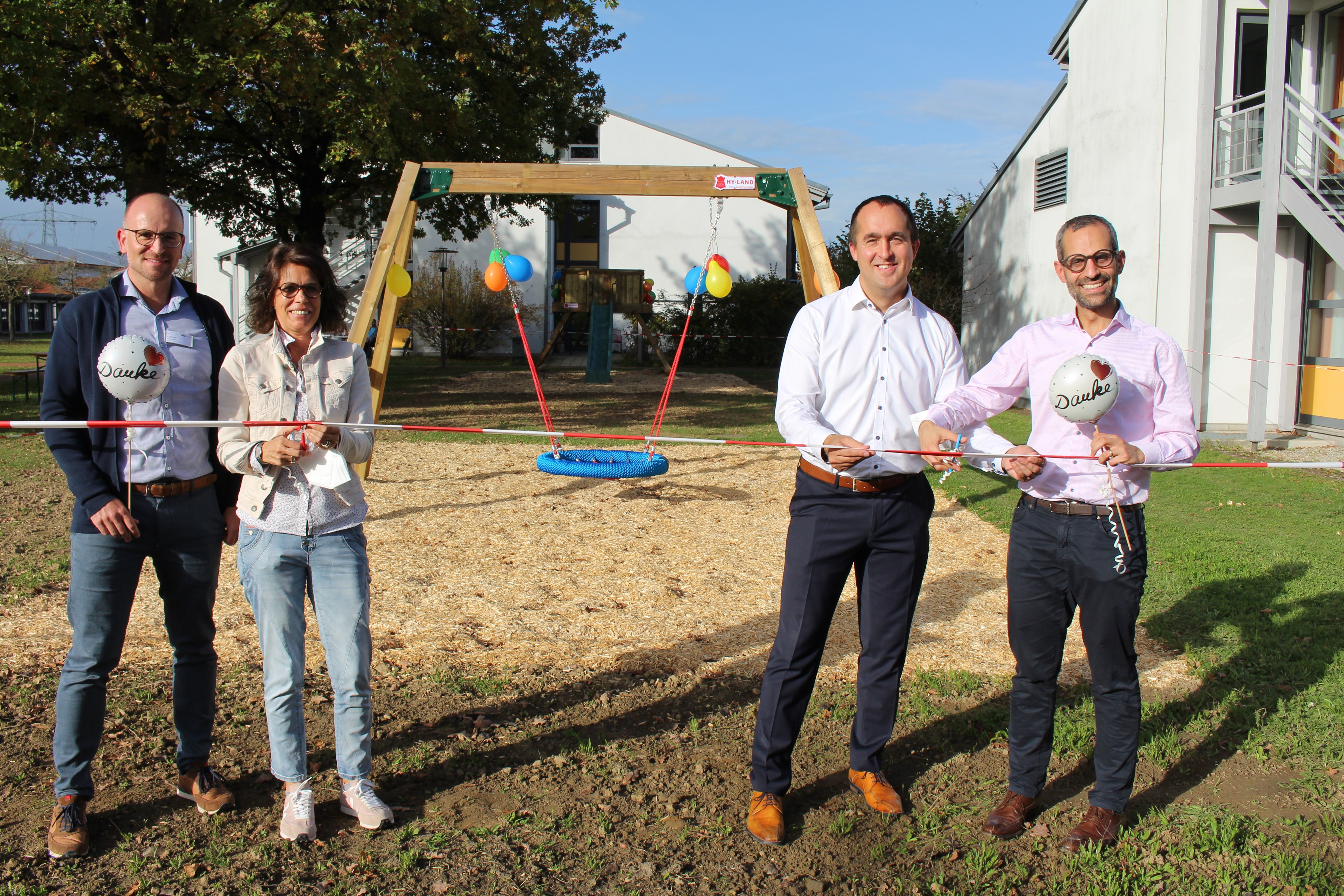 BKH Augsburg hat nun einen Kinderspielplatz