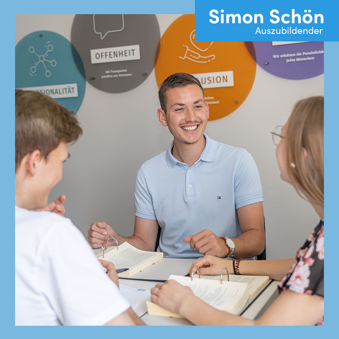 Auzubildender Simon Schön (Ausbildung als Beamter der 2. Qualifikationsebene)