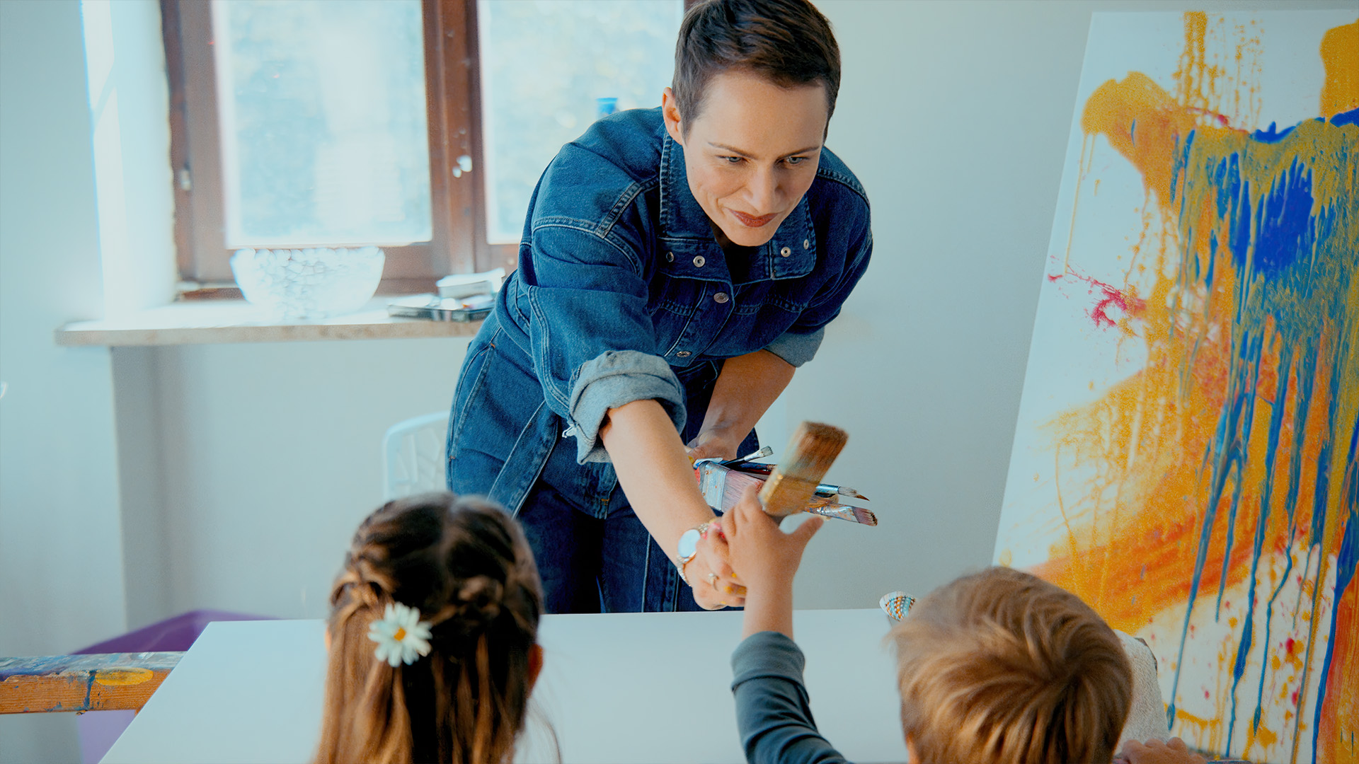 Im Kunst_Raum Weiherhof sollen Kinder und Jugendliche zukünftig spielerisch mit Kunst in Berührung kommen. - Bilderrechte: Bezirk Schwaben