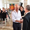 Gert Heidenreich beim Schwäbischen Kunstsommer in Irsee 2016 - Foto: Harald Langer