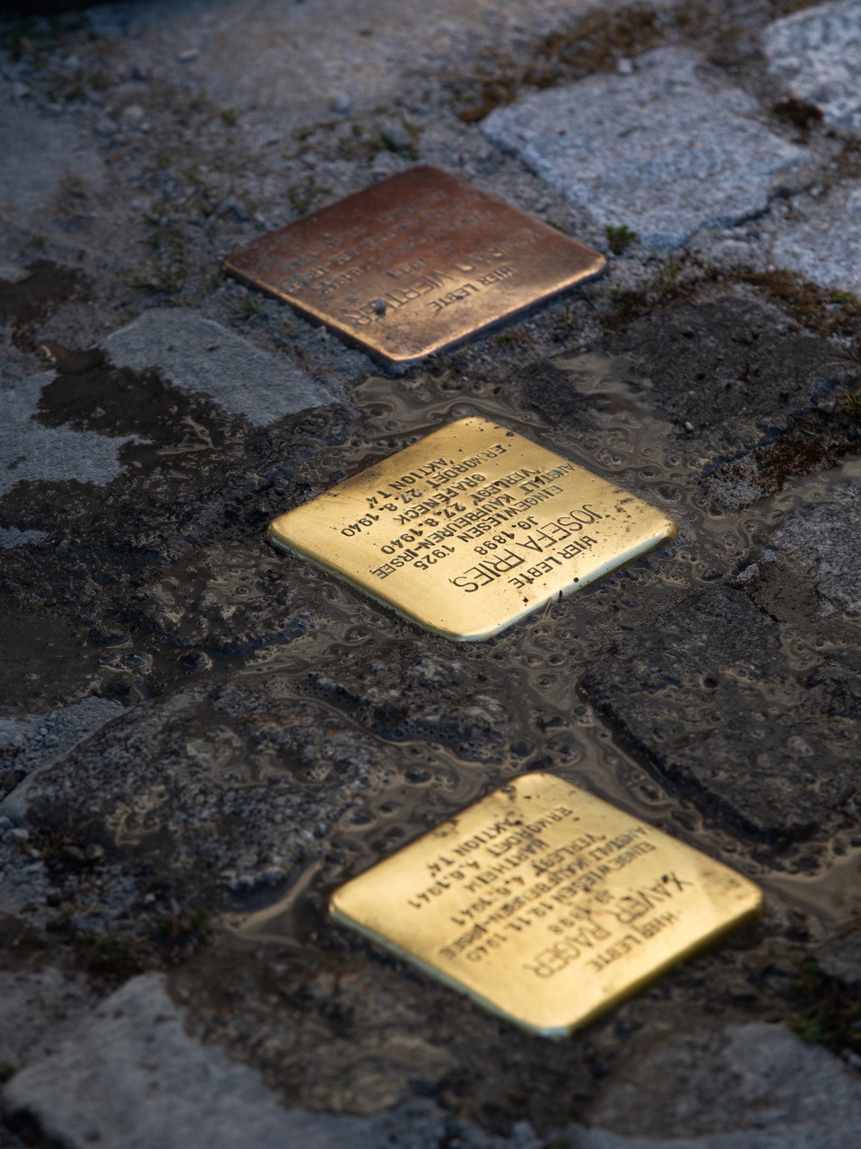 2023 Irsee Stolperstein Verlegung 1 Foto Martin Zurek